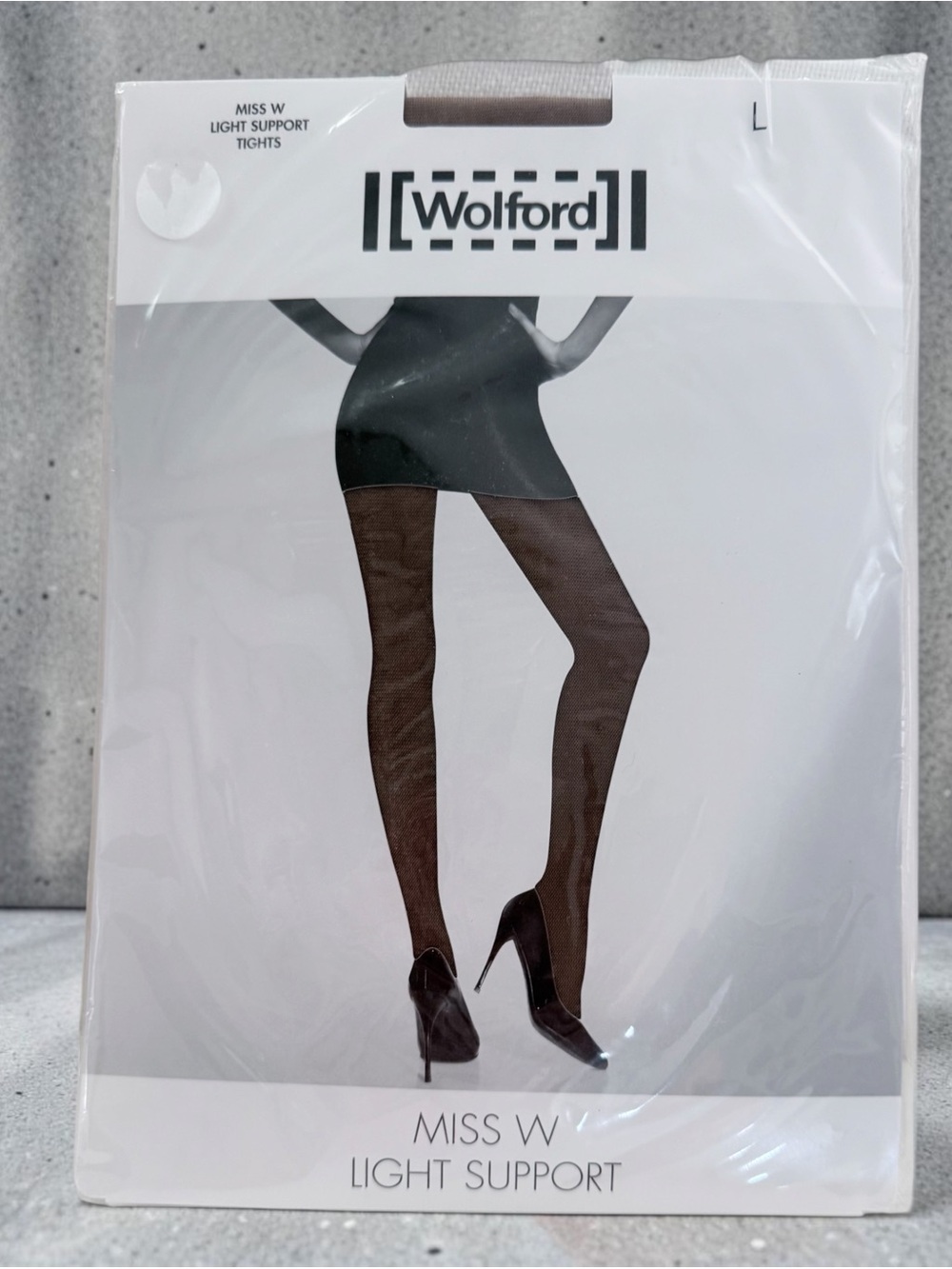 New! WOLFORD DIAMANT MISS W 40 LIGHT SUPPORT TIGHTS Size LARGE